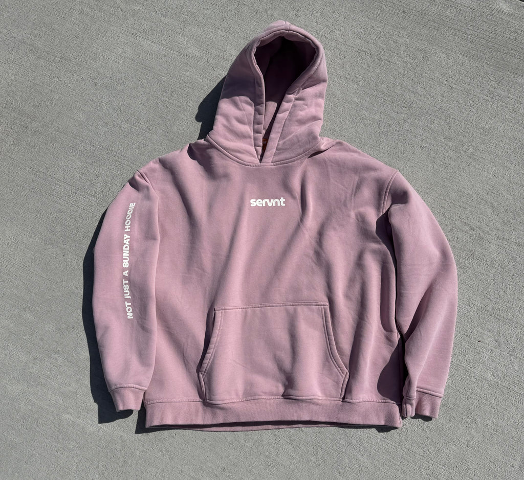 Here Am I Purple Clay Hoodie