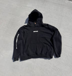 Here Am I Vintage Black Hoodie