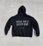 Send Me Midnight Black Hoodie