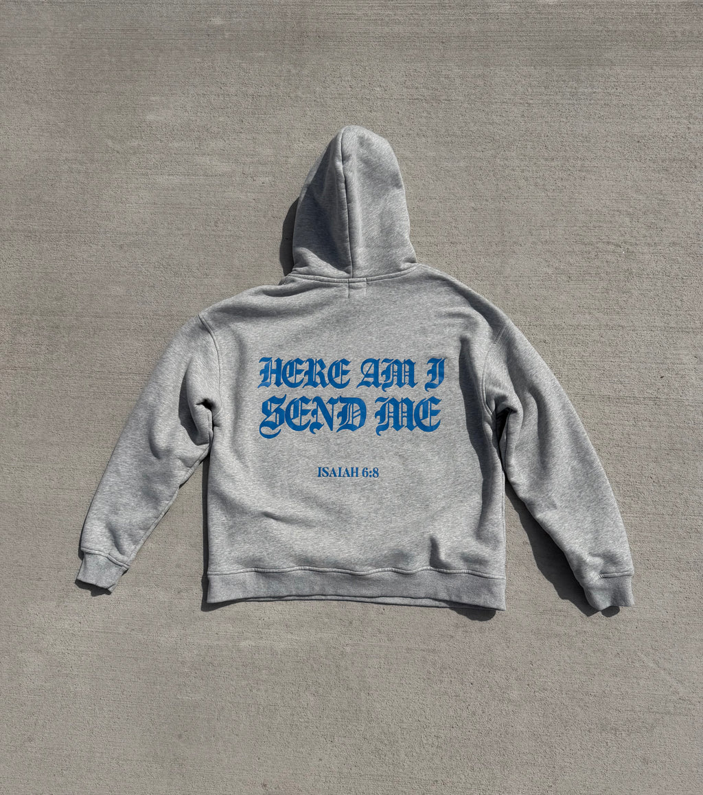 Send Me Heather Gray Hoodie