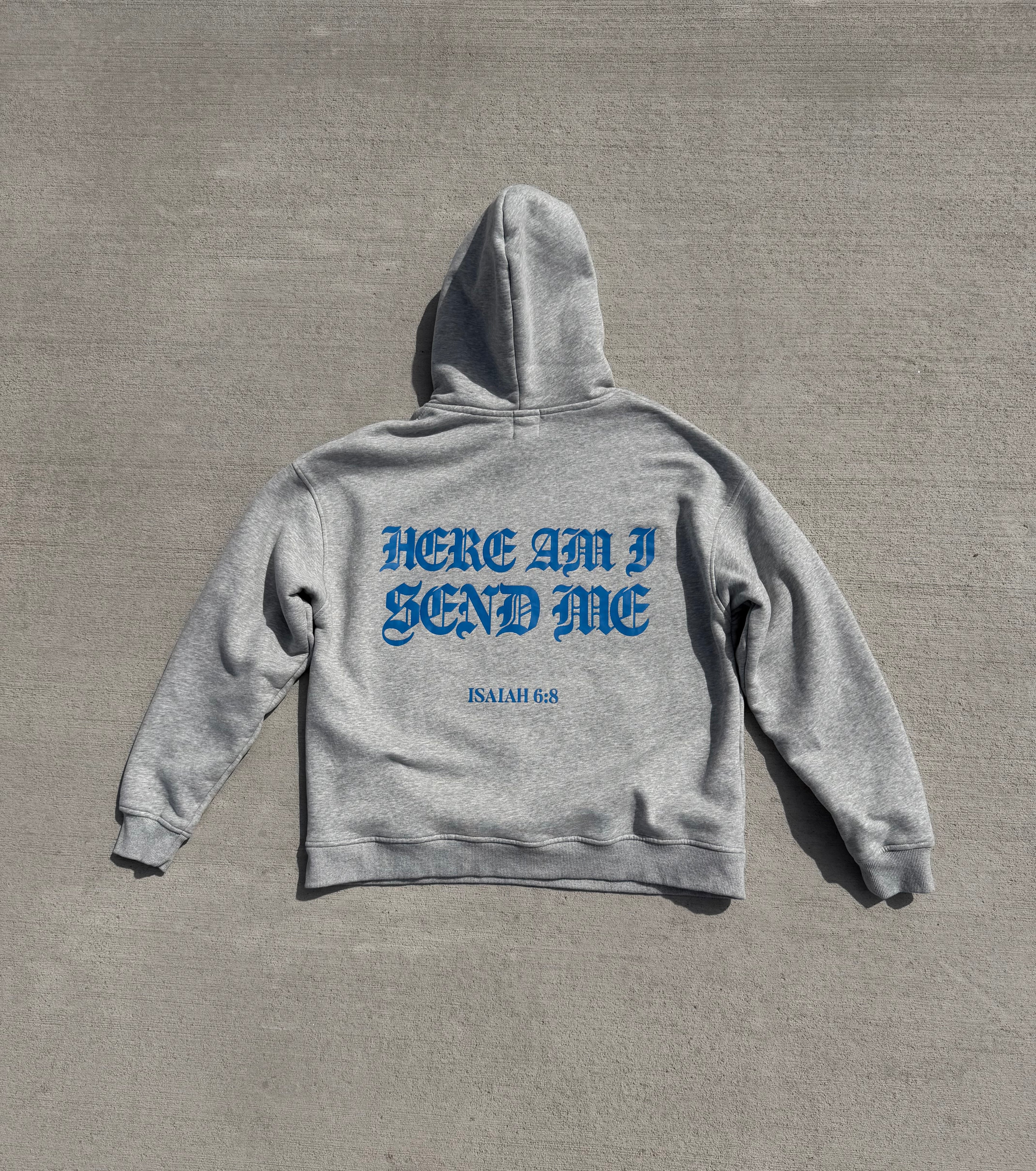 Send Me Heather Gray Hoodie