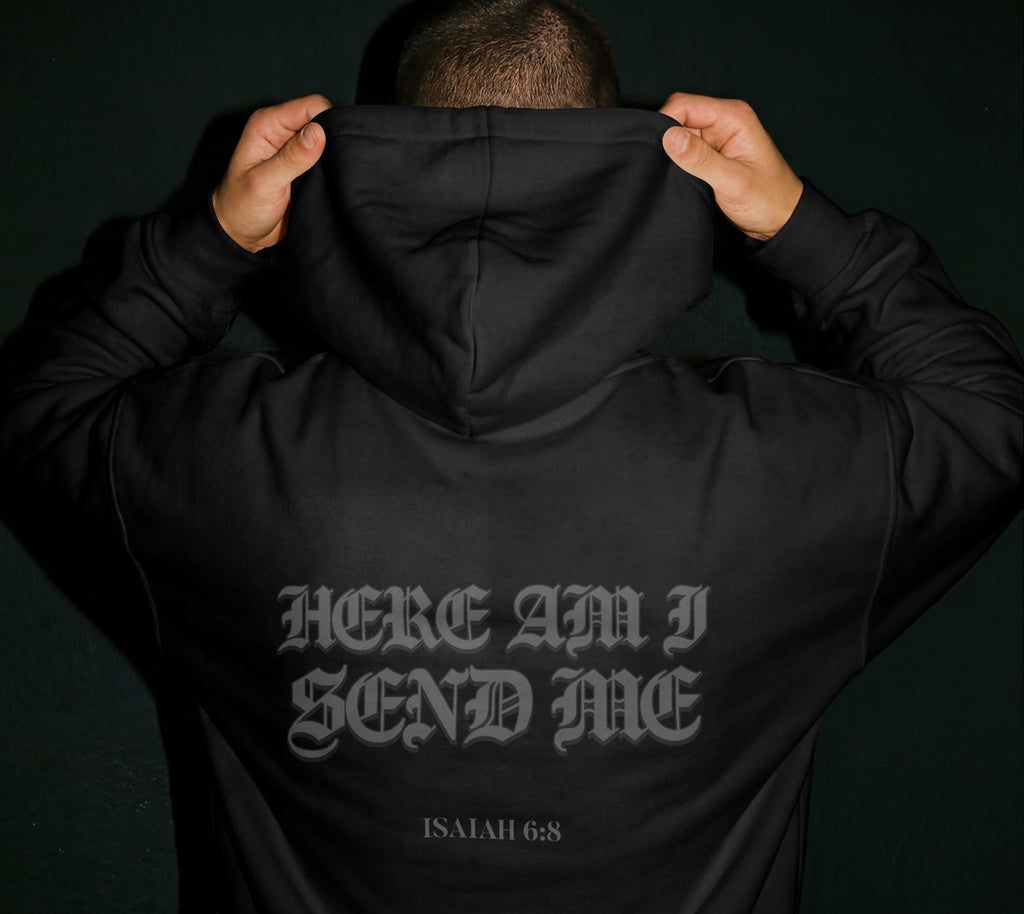 Send Me Midnight Black Hoodie