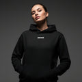 Here Am I Vintage Black Hoodie