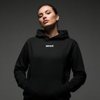 Here Am I Vintage Black Hoodie